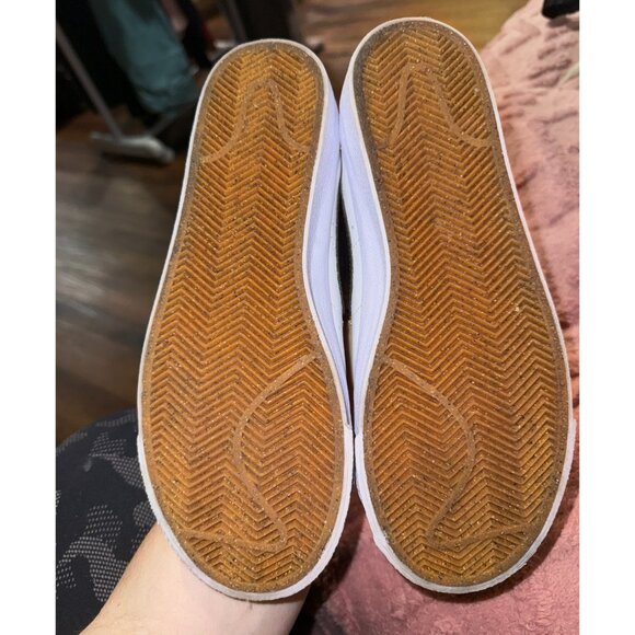 Nike White Lace Up Blazer Low Platform white Sneakers Size 8 - Picture 2 of 3